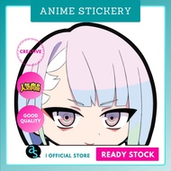 Lucyna | Cyberpunk Edgerunners | Peeker Anime Vinyl Stickers for Cars NEW