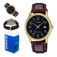 Casio Mtp-V002Gl-1B Analog Dress Enticer Vintage Youth Water Resistant Unisex Series Watch