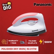 Panasonic Polished Dry Iron NI-317W (1 YEAR WARRANTY)