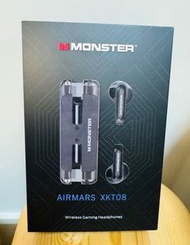 魔聲 Monster Airmars XKT08 Wireless Gaming Headphones (Black) 無線 藍芽 電競 耳機