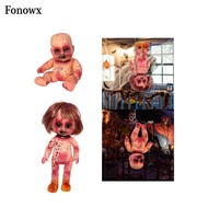 [AbabixaMY] Halloween Terrifying Doll Haunted Doll Terrorist Toy Haunted House Props Halloween Creep