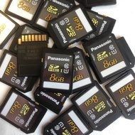 Panasonic Panasonic SD 8G Camera Memory Card 8GB CCD Large Card Suitable for Nikon Canon Camera