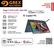 Lenovo Yoga 7 2-in-1 14AKP10 83JR006UMJ Laptop (AMD Ryzen AI 7-350, 24GB, 512GB SSD, 14" WUXGA OLED,
