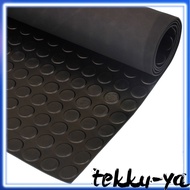 Round Stud Rubber Floor Mat 4.5mm x 1m x 1m Coin Shape Anti Skid Airport Mat Round Stud Rubber Sheet