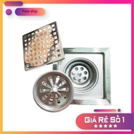 304 stainless steel floor drain funnel, anti-odor drain funnel with square hole 12x12, 15x15