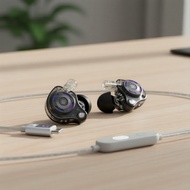 KZ Gale HiFi Stereo Wired TWS Earphones, Dynamic-Driver IEMs, Dual Mics, 2-Pin Removable Cable, Spor