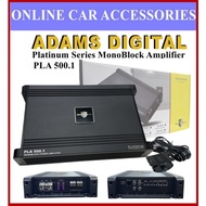 Adams Digital Class D MonoBlock Power Amplifier 1000Watt or 1200Watt Car Amp Mono Block For Subwoofe
