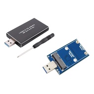 มินิ SSD MSATA เป็น USB 3.0กล่องฮาร์ดดิสก์ MSATA ไร้สายไปยัง USB 3.0กล่องฮาร์ดดิสก์ PCI-E สำหรับ30*30/50เอ็มซาต้า SSD