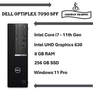 Dell Optiplex 7090 SFF i7-11700 11th Gen 8Gb Ram 256GB SSD windows 11 pro MS office 2021 [Refurbishe