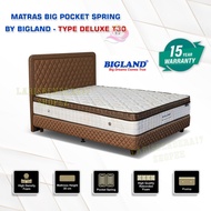 Dipan + Springbed BIGLAND Big Pocket Spring Plustop Type Deluxe t-30.