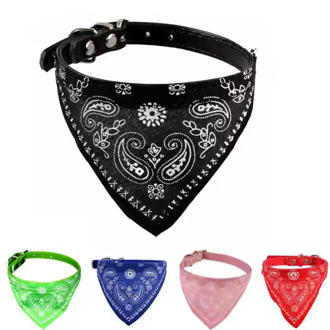 Pet Dog Puppy Cat Neck Scarf Bandana Collar Neckerchief Bandana Collar Neckerchief Dog Accessories G