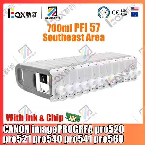 700ml Ink Cartridge for CANON imagePROGRFA pro520 pro521 pro540 pro541 pro560 pro561 Printer With Fu