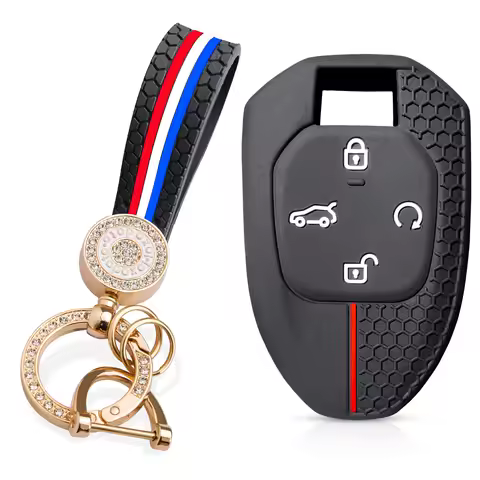 For GAC Trumpchi GS8 Emrow Mbao Emzoom Empow 2024 2025 Silicone Key Protect Caps Holder Keychain Car