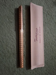 S.T. Dupont Laque de Chine 金色格紋筆