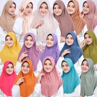 Rifanyhijab-Shafia Bergo || Bergo Instant Pet Antem Bergo Sport Olah Raga Anti Tembem