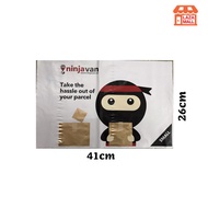 NINJAVAN Shipping Bag Flyer Packing Parcel Packaging Bag Beg Kurier Plastik Pos SAMPUL POS J&T GDEX 