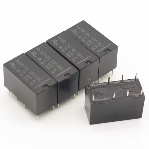 5PCS HK19F 5V 12V 24V Relay HK19F-DC5V-SHG HK19F-DC12V-SHG HK19F-DC24V-SHG