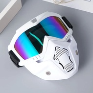 Kacamata Goggles + Masker Mask Helm Motor Goggle Sport Ski Topeng Masker Sky Bogo JPX Cakil Trail Cr