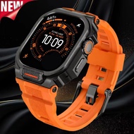 Modification Kit for iWatch Ultra 3 2 49mm Hard Metal Protector Case for Iwatch Series 11 10 46mm Lu