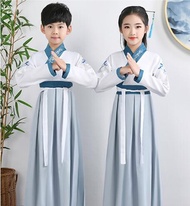 Hanfu    Childrens ancient costume Hanfu Chinese school uniform book childrens clothing