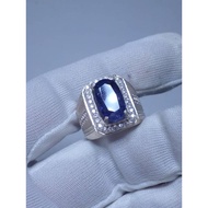 CINCIN PERMATA ASLI BLUE IOLITE