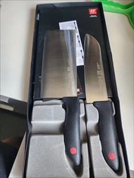 [Free Shipping] Brand New ZWILLING 德國孖人牌 TWIN® Point 中式廚刀菜刀和多用途刀套裝 32329-180 32327-180