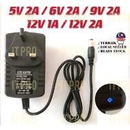PRO 5V 2A/6V 2A/9V 2A/12V 2A UK Plug Adapter power supply CCTV LED 5.5 × 2.5 mm CAMERA Led