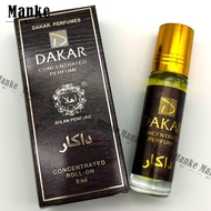 DAKAR Imported DAKAR Saudi Arabica Essential Oil Perfume Roll-On Alcohol-Free Perfume 8ml Fresh Frag