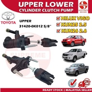 S2U Car Upper Lower Master Slave Cylinder Clutch Pump Toyota Hilux Vigo KUN25 2.5 KUN26 2.6 31420-0K