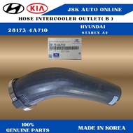 28173-4A710 HOSE INTERCOOLER OUTLET (B) HYUNDAI STAREX A2 100% NEW ORIGINAL MADE IN KOREA PRICE FOR 