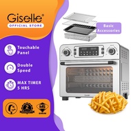 ☟Giselle Digital 10-in-1 Air Fryer Oven 23L ToastBakeBroilRoastDehydraterotisserie KEA0340☟