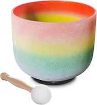 528Hz 8 Inch C Note Crystal Singing Bowl Sound Healing Meditation Sound Bowl Sound Healing