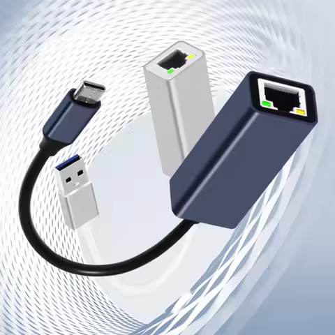 Type-C to RJ45 Gigabit Ethernet USB Type-C LAN Network Adapter Type-C to Ethernet Adapter USB Networ