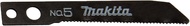 Makita 723008-4-2 Jig Saw Blade #5, 2-Pack