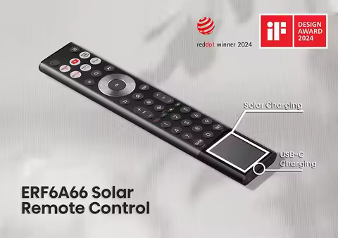 Solar Remote Control For Hisense ERF6A66 UX U7 U8 Series OLED TV ORIGINAL
