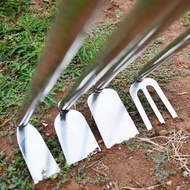 Gardening Supplies Stainless Steel Hoe Planting Vegetables Planting Flowers Thickened Hoe Agricultur