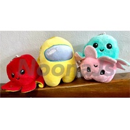 Keyring Bagcharm Plushies Octopus Plushie & Among Us