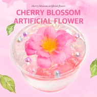 [Palette Slime] Cherry Blossom Artificial Flower Slime | Food Slime | DIY Slime | Crunchy Slime | AS