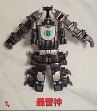 超級戰隊系列：忍風戰隊破裏劍者，POWER RANGER NINJA STORM，DX轟雷神，Gourai Senpuujin，黑色特別版.