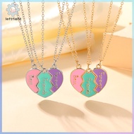 LEFT 1 Set BFF Necklaces For Sister BFF Birthday Friendship Jewelry Gifts Best Friend Forever Neckla