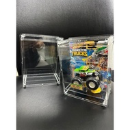 Monster Jam protector / Monster trucks casing Hotwheels Monster Jam acrylic card protector case
