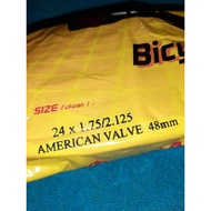 BICYCLE INNER TYRE 24 x 1.75 1.95 2.00 2.10 2.125 24x1.75 24x2.00 24x2.125 SWALLOW DOP LENGTH 48 mm