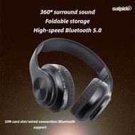Salpido B101 Wireless Headphone - Powerful Bass Stereo Sound, Foldable Design, TF/AUX Support,  Buil