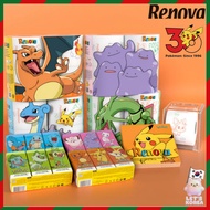 [Korea Limited] Renova Pokemon Tissue / Toilet Paper Pocket Tissue / KidsGiftCharizard Pikachu Ditto