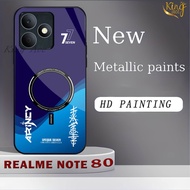 HP Case Glitter Glasshp For REALME NOTE 80 - Casing REALME NOTE 80 - K82
