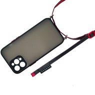 iPhone 13 12背繩背帶手機殼 可調整式掛脖斜背兩用 減壓手機背帶