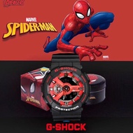 Original G-Shock GA110 Men Sport Watch Japan Quartz Movement Dual Time Display 200M Water Resistant Shockproof and Waterproof World Time LED Auto Light Sports Wrist Watches with 4 Years Warranty GA-110SPIDER-1PR (Free Shipping Ready Stock)