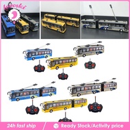 [Lovoski] Remote Control School Bus Remote Control Bus 1/32 Model Toys Gifts All Direction RC Cars 2