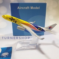 NEW Malaysia Airlines A350-900 "Negaraku"/Harimau Malaya 9M-MAC 16CM Aircraft Model 16cm Die-cast Me