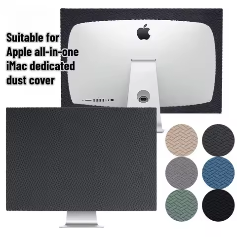 IMac 24/27 Inch Universal Dust Covers Anti-static Washable Soft Computer Covers Desktop Monitor Soli